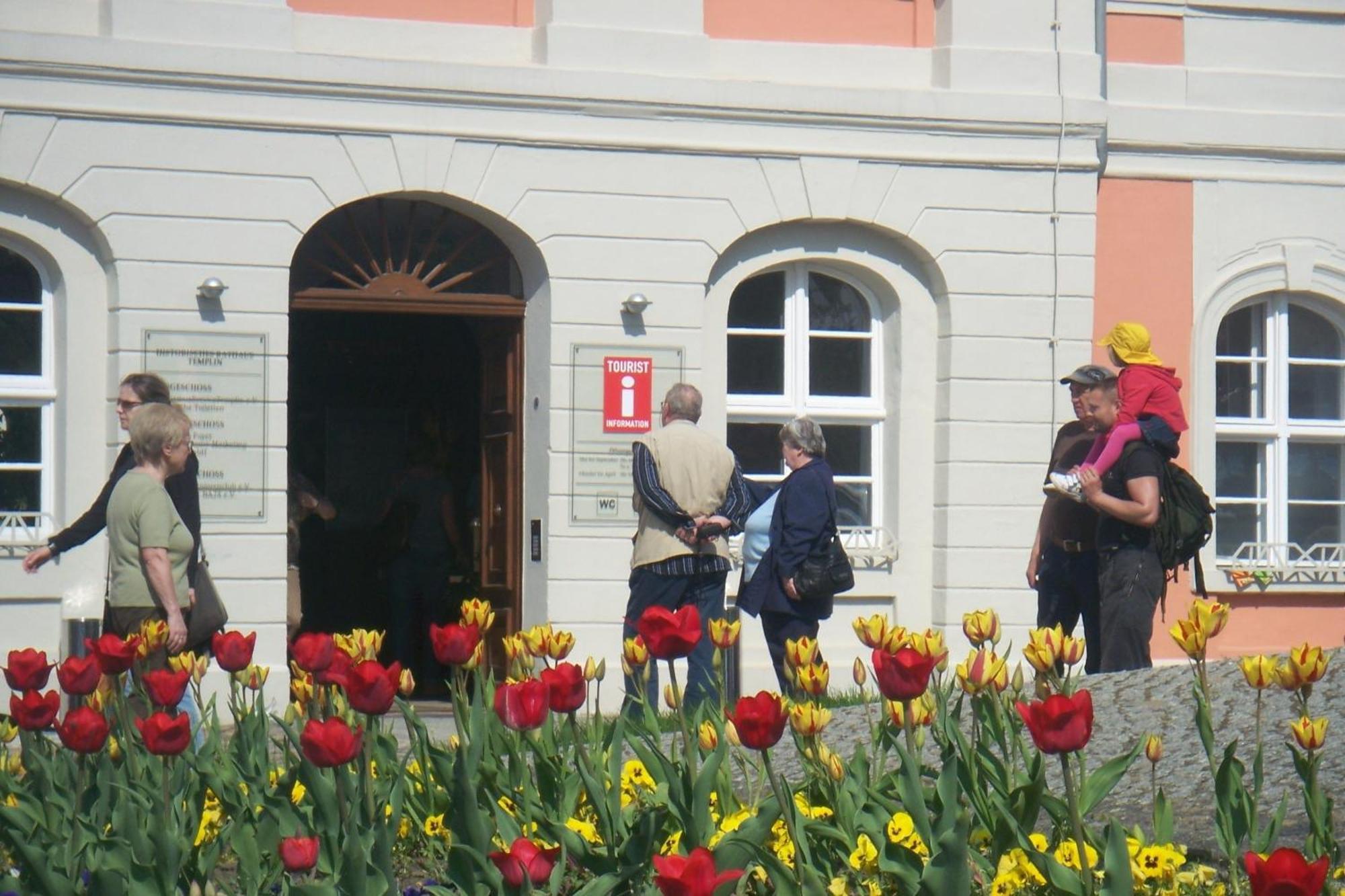 Hotel Garni "Zum Eichwerder" Templin Extérieur photo